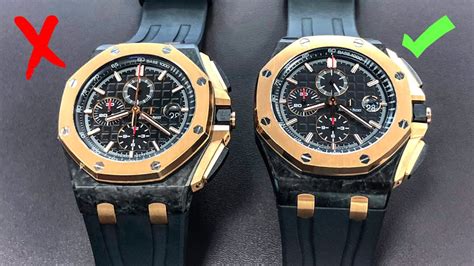 spot fake ap watch|fake audemars piguet spotting.